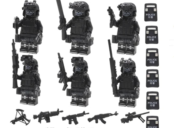 WW2 Military Special Forces Building Blocks Set (One Set)