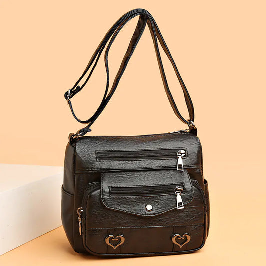 Classic Zipper Crossbody
