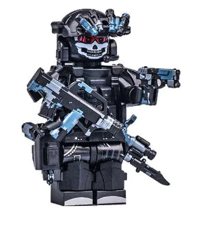 Ghost Explosion-proof Military Compatible Lego Set (One)