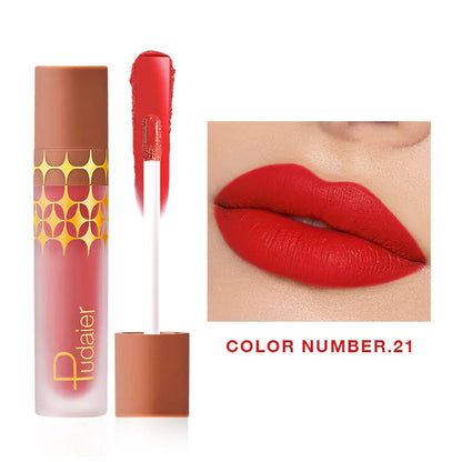 Pudaier 24-Color Matte Liquid Lipstick Wholesale