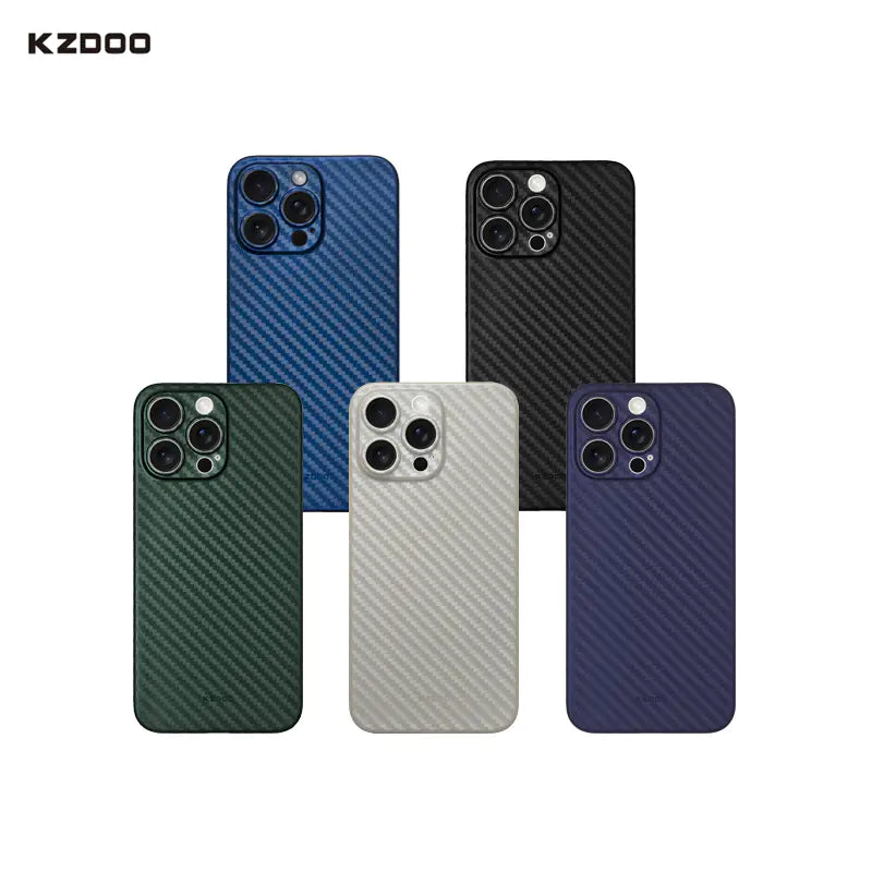 KZDOO Air Carbon Fiber Case for iPhone 15 Pro Max