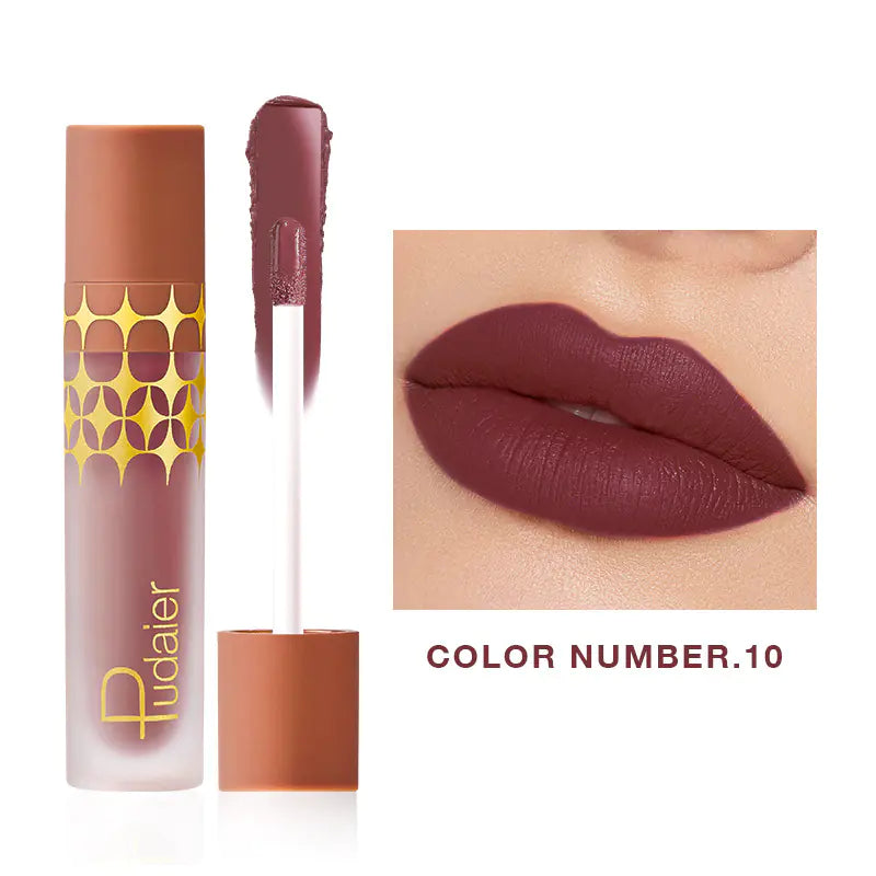 Pudaier 24-Color Matte Liquid Lipstick Wholesale