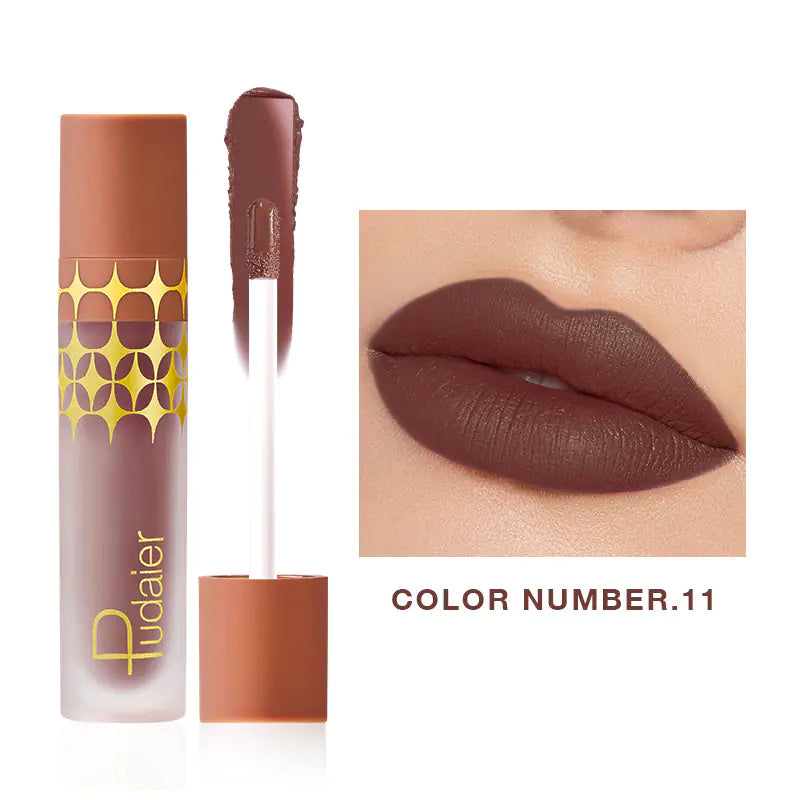 Pudaier 24-Color Matte Liquid Lipstick Wholesale