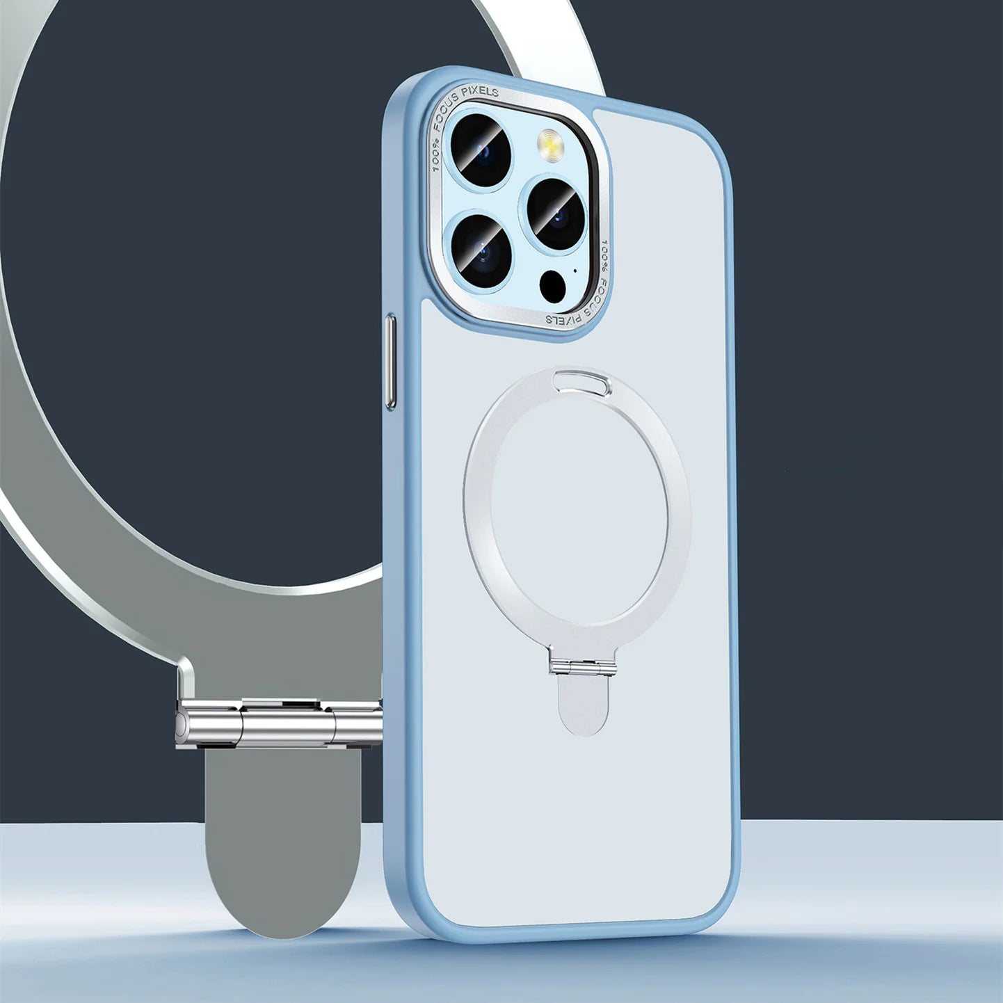 Magnetic Stand Silicone Phone Case