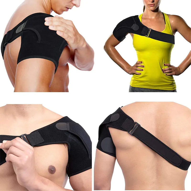 Adjustable Shoulder Support for Sports and Fitness