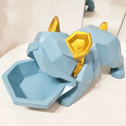 Nordic Bulldog Figurine - Creative Storage Box