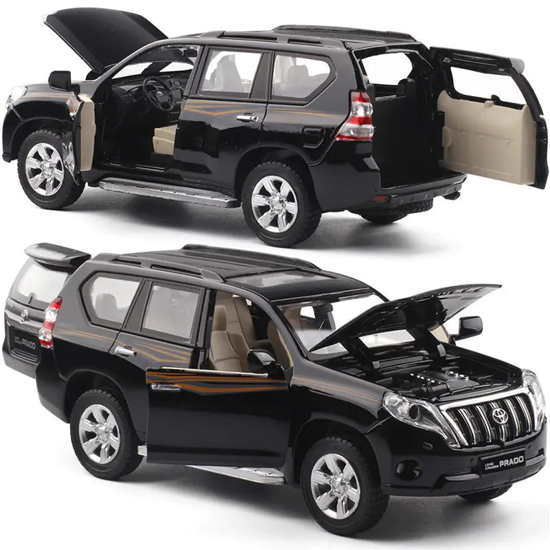 Toyota Prado Alloy Sound and Light Toy Model