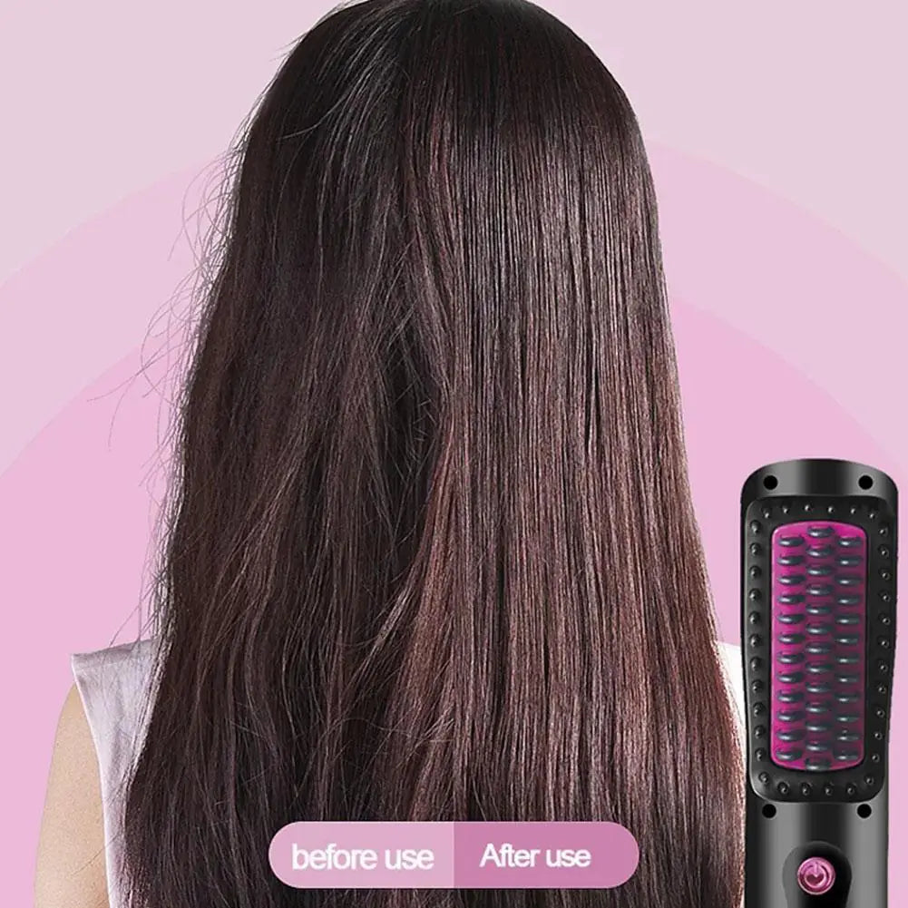 USB Wireless Professional Hair Straightener & Curler Tool