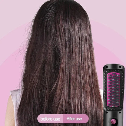USB Wireless Professional Hair Straightener & Curler Tool