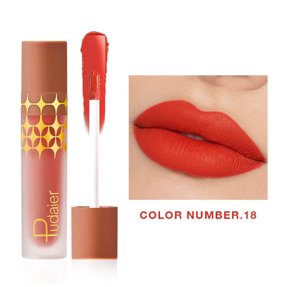 Pudaier 24-Color Matte Liquid Lipstick Wholesale