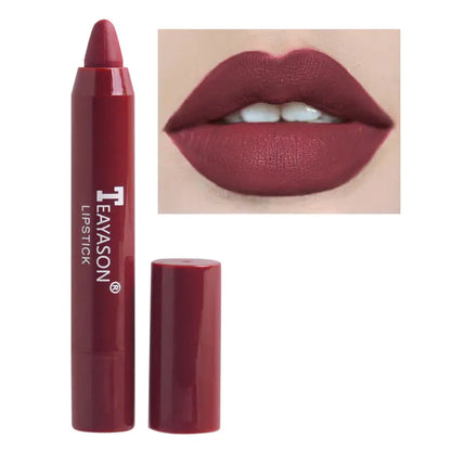 Matte 12-Color Lipstick and Nourishing Lip Gloss Pen