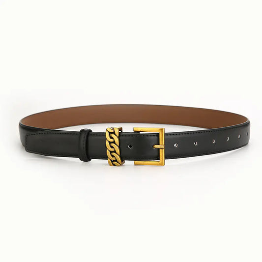 Vintage Retro Leather Belt