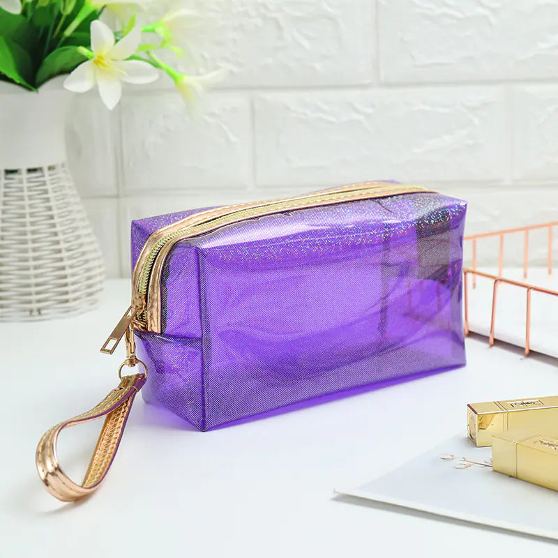 Transparent Waterproof PVC Makeup Bag for Travel