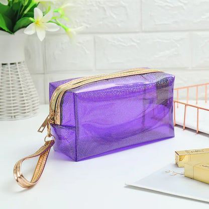 Transparent Waterproof PVC Makeup Bag for Travel
