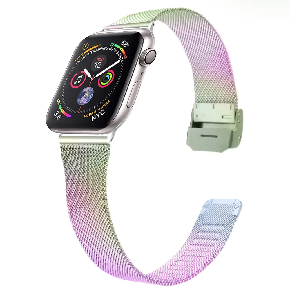 Milanese Adjustable Stainless Steel Metal Strap
