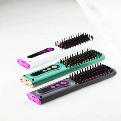 USB Wireless Professional Hair Straightener & Curler Tool