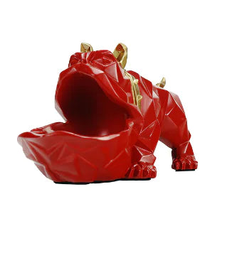 Nordic Bulldog Figurine - Creative Storage Box