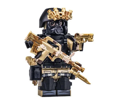 Ghost Explosion-proof Military Compatible Lego Set (One)
